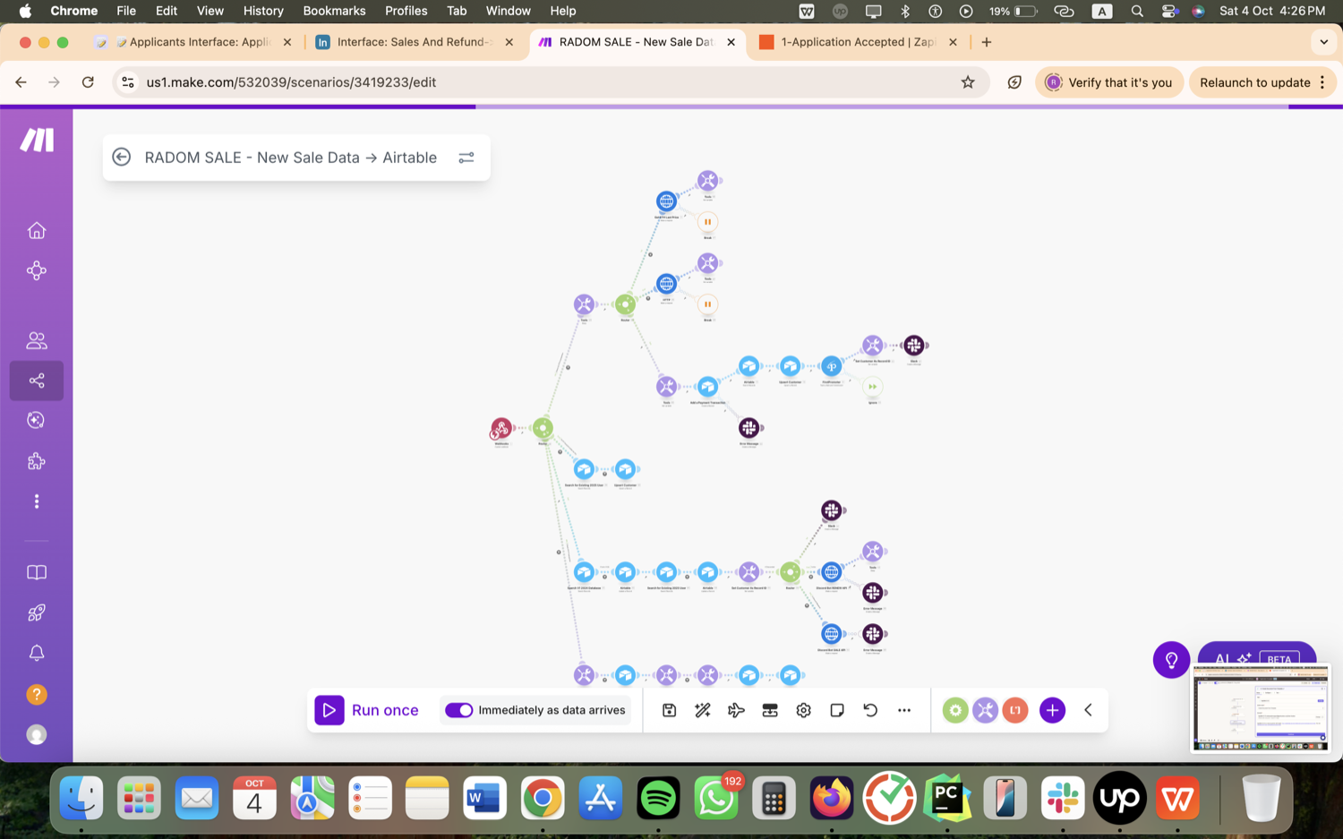 Creator Ambassador Program Ops - Airtable, Make.com & Zapier screenshot 27